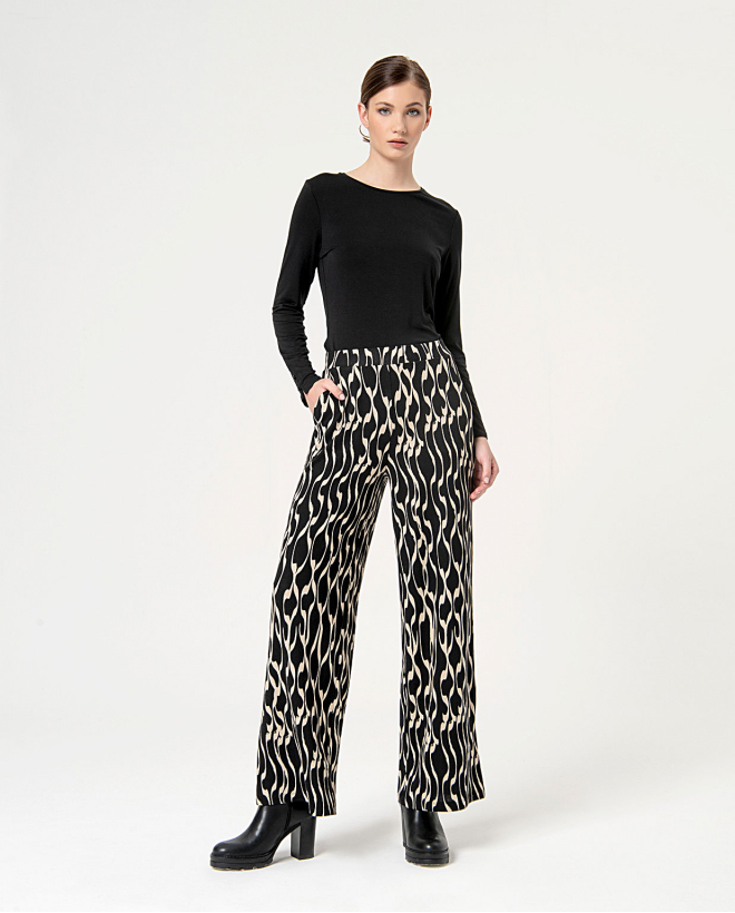 Pantalon droit stretch...