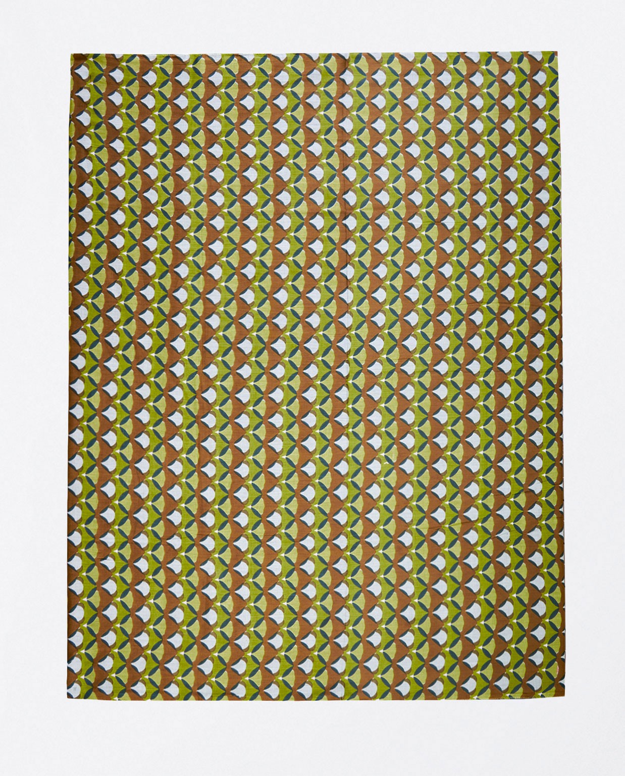 Printed sarong scarf Green