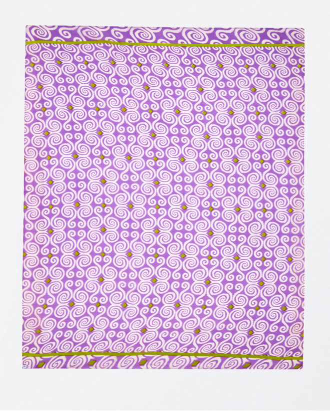 Printed sarong scarf Lilac