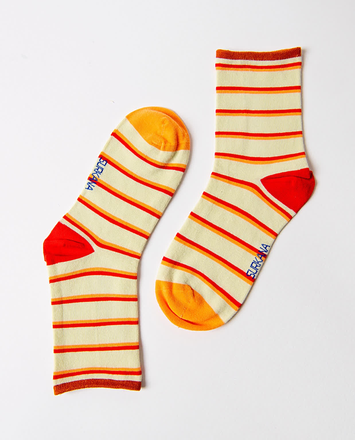 Medium jacquard sock Orange