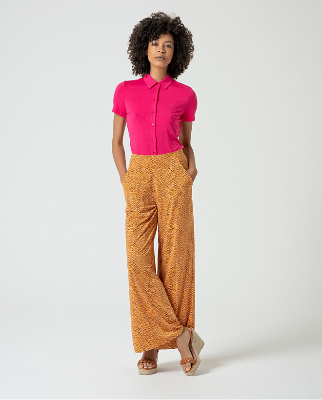 Flowy stretch PANTS Yellow