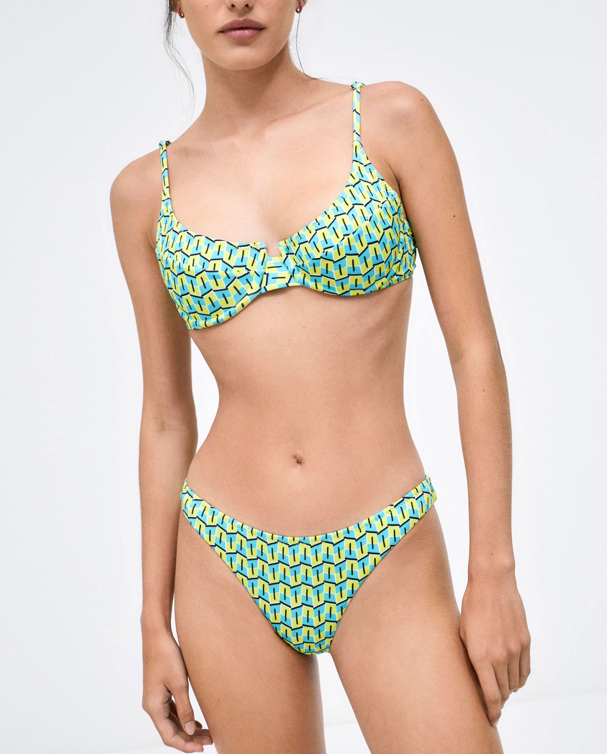 Bas de bikini Vert acide