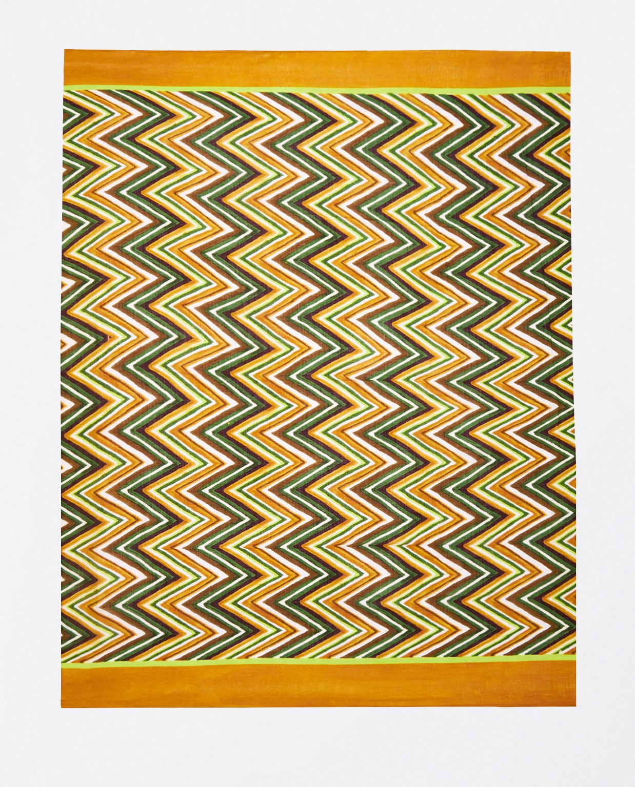 Foulard sarong stampato Verde