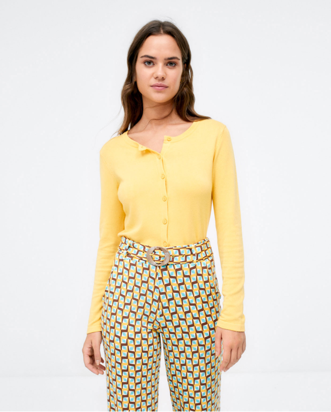 Pantalon long et droit avec...