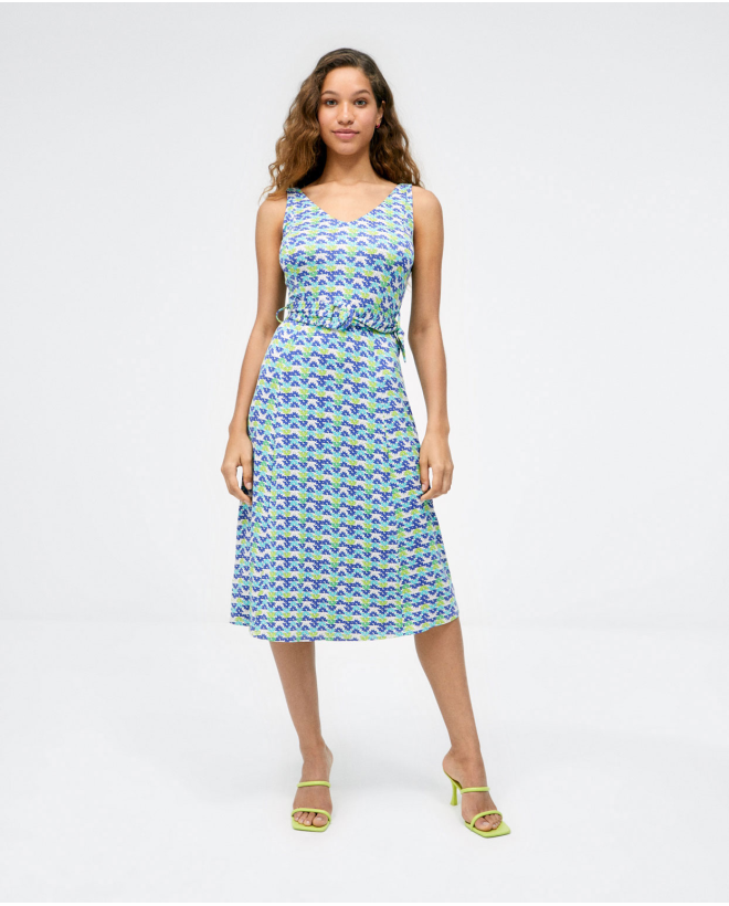 Robe midi à bretelles....