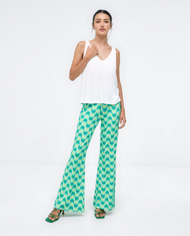 Pantalon long à fond de...
