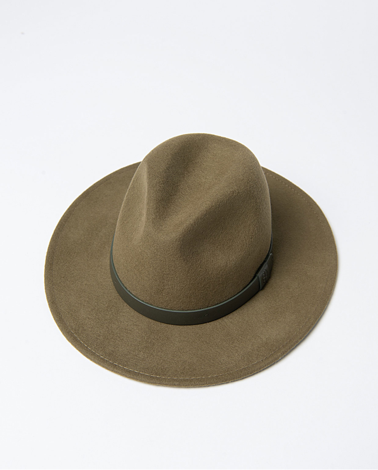 Cappello classico a tesa larga Kaki