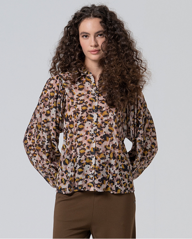 Camicia fluida con...