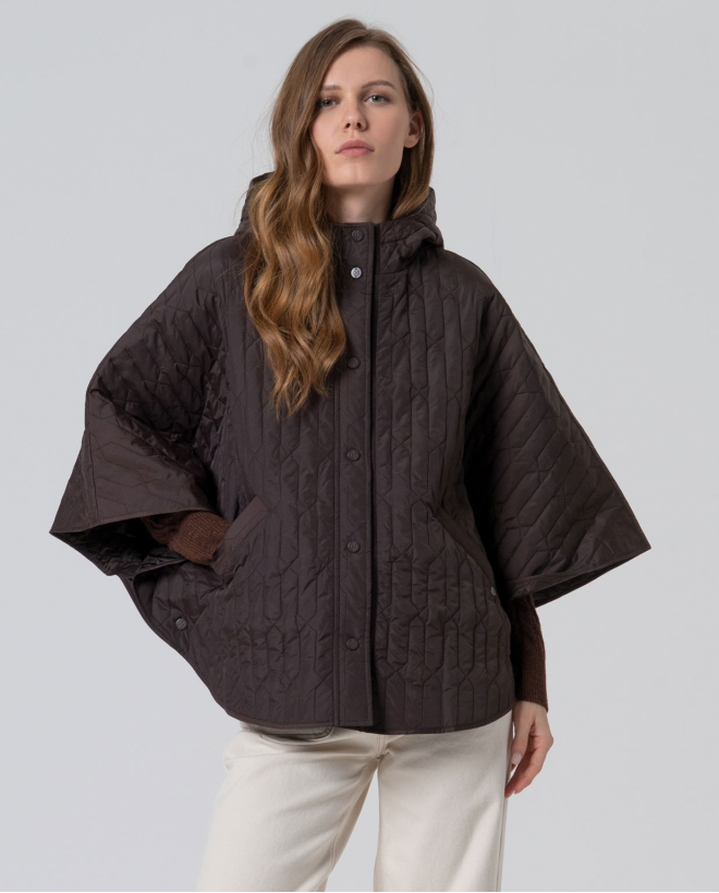 Manteau matelassé fin à...