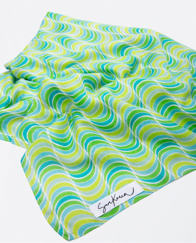  sarong scarf Green