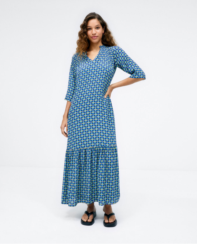 Long flowing dress with...