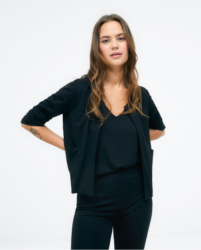 Short jacket without...